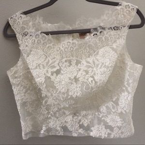 French lace top
